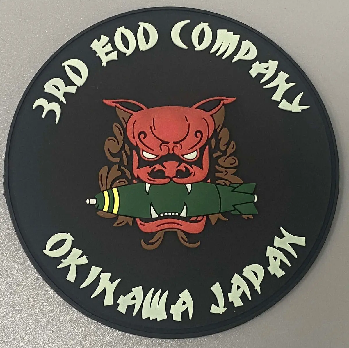 Official 3Rd Eod Company-Okinawa Japan Patch 1