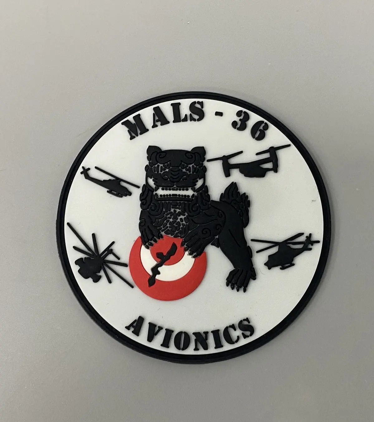 Official Mals-36 Bladerunners Avionics Pvc Patches 1