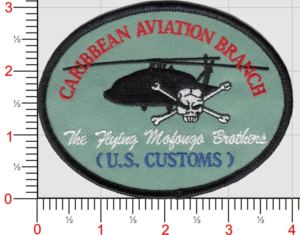 Legacy Us Customs Puerto Rico-Flying Mofongo Brothers Patch 1