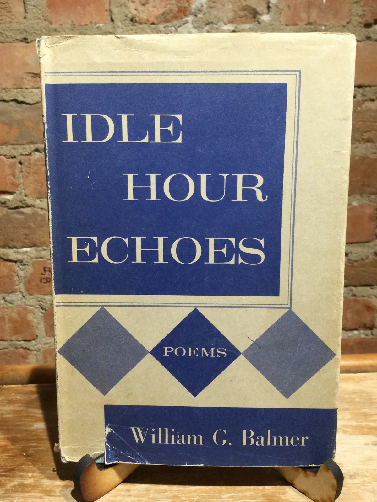 [Rare] Balmer, Willian G.: Idle Hour Echoes [Used Hardcover] 1