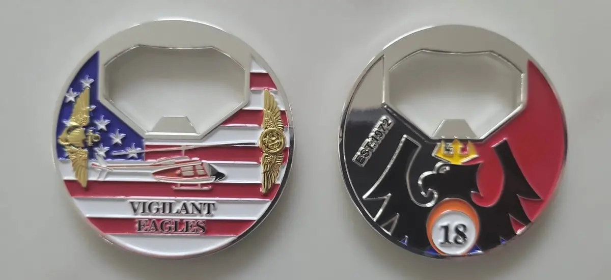 Officially Licensed Ht-18 Vigilant Eagles Coin 1
