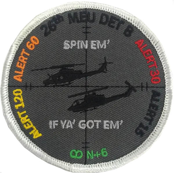 Official Hmla-167 26Th Meu Det B Shoulder Patch 1