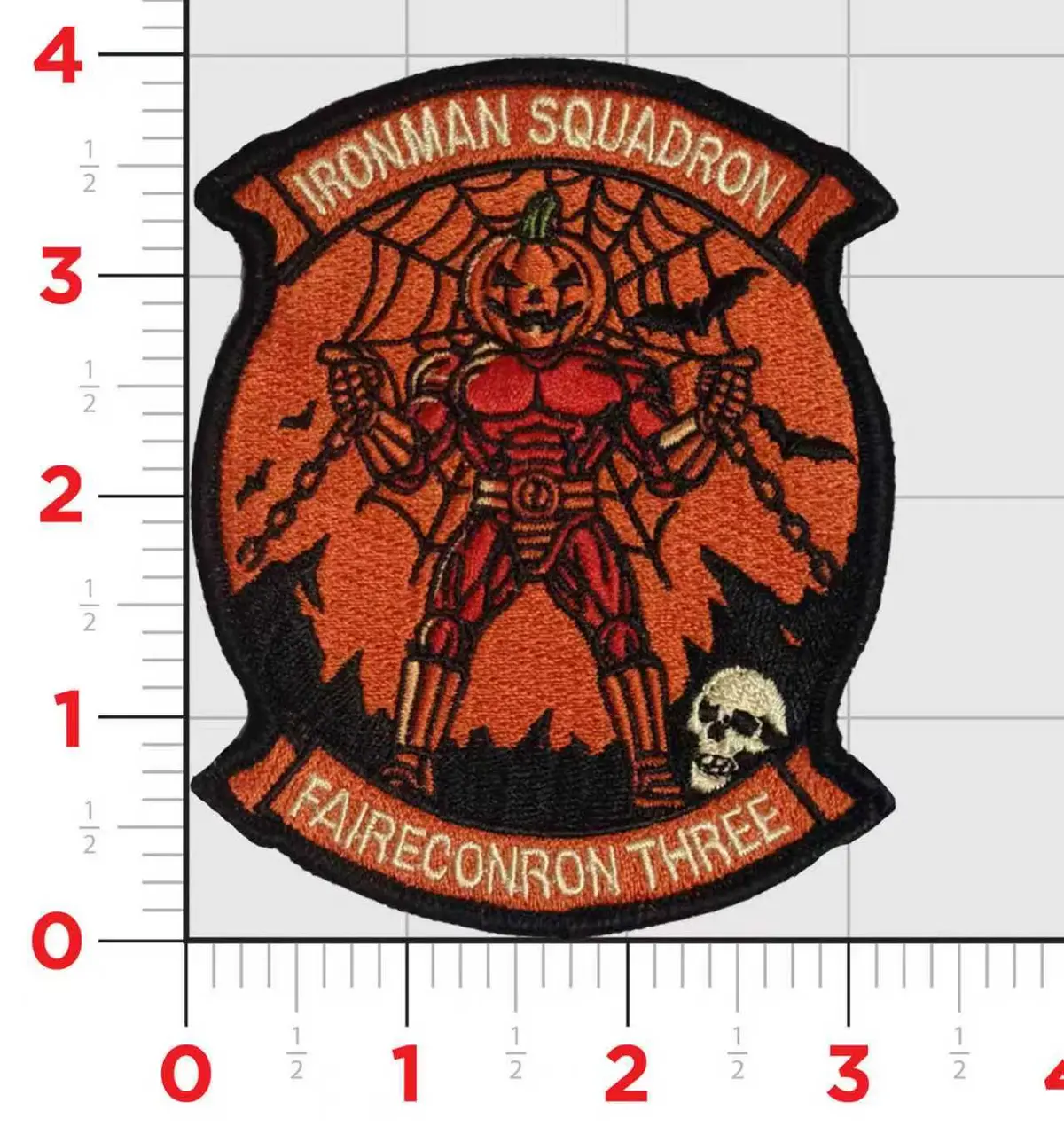 Official Vq-3 Ironmen Halloween Patch 1