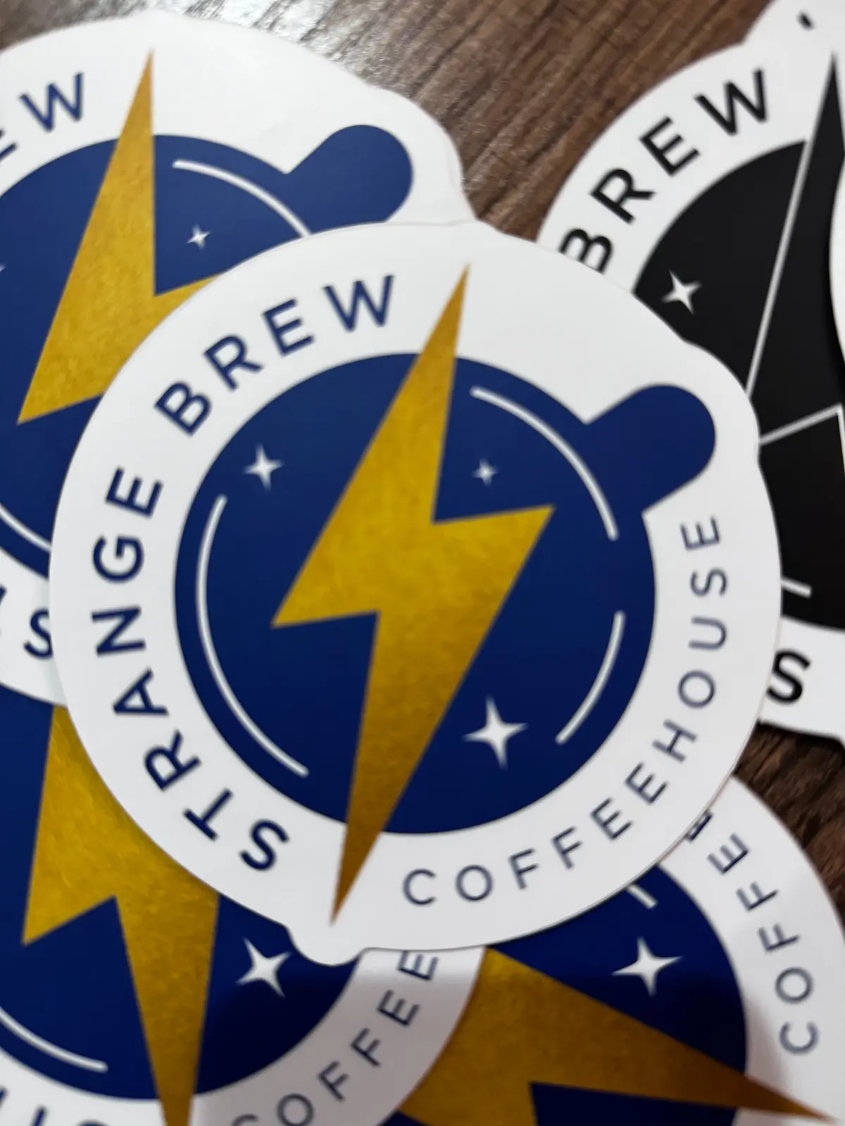 New Strange Brew Logo Sticker 1