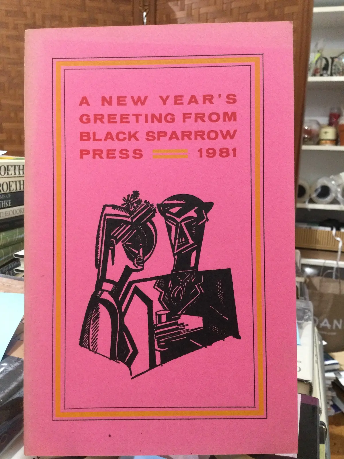 Wyndham, Lewis: A New Year's Greeting From Black Sparrow Press 1981 [Used Paperback] 1