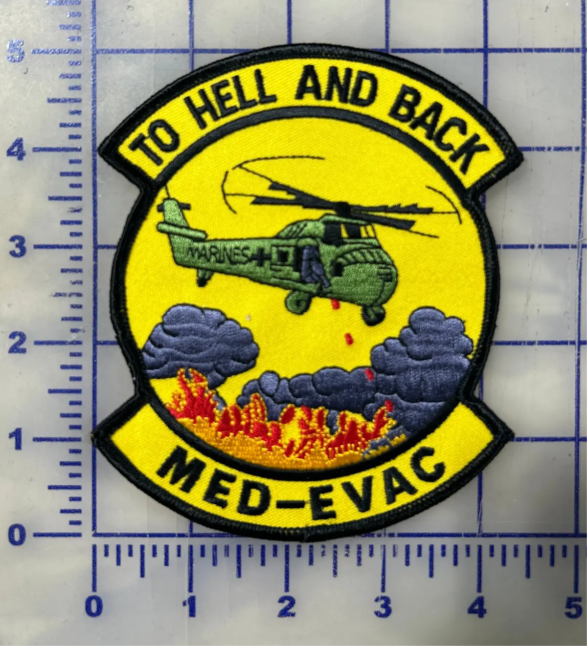 To Hell And Back Med Evac Uh-34D Patch 1