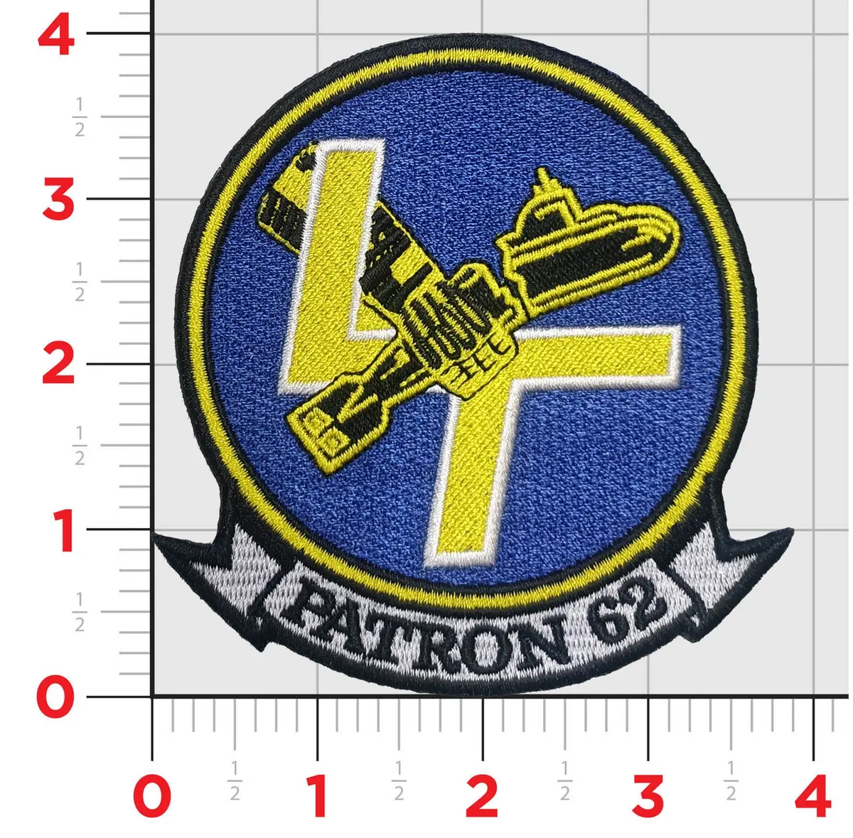 Officially Licensed Us Navy Vp-62 Broad Arrows Patch 1