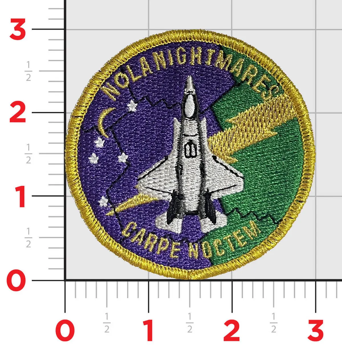 Official Vmfat-502 Nightmares Nola Det Shoulder Patch 1