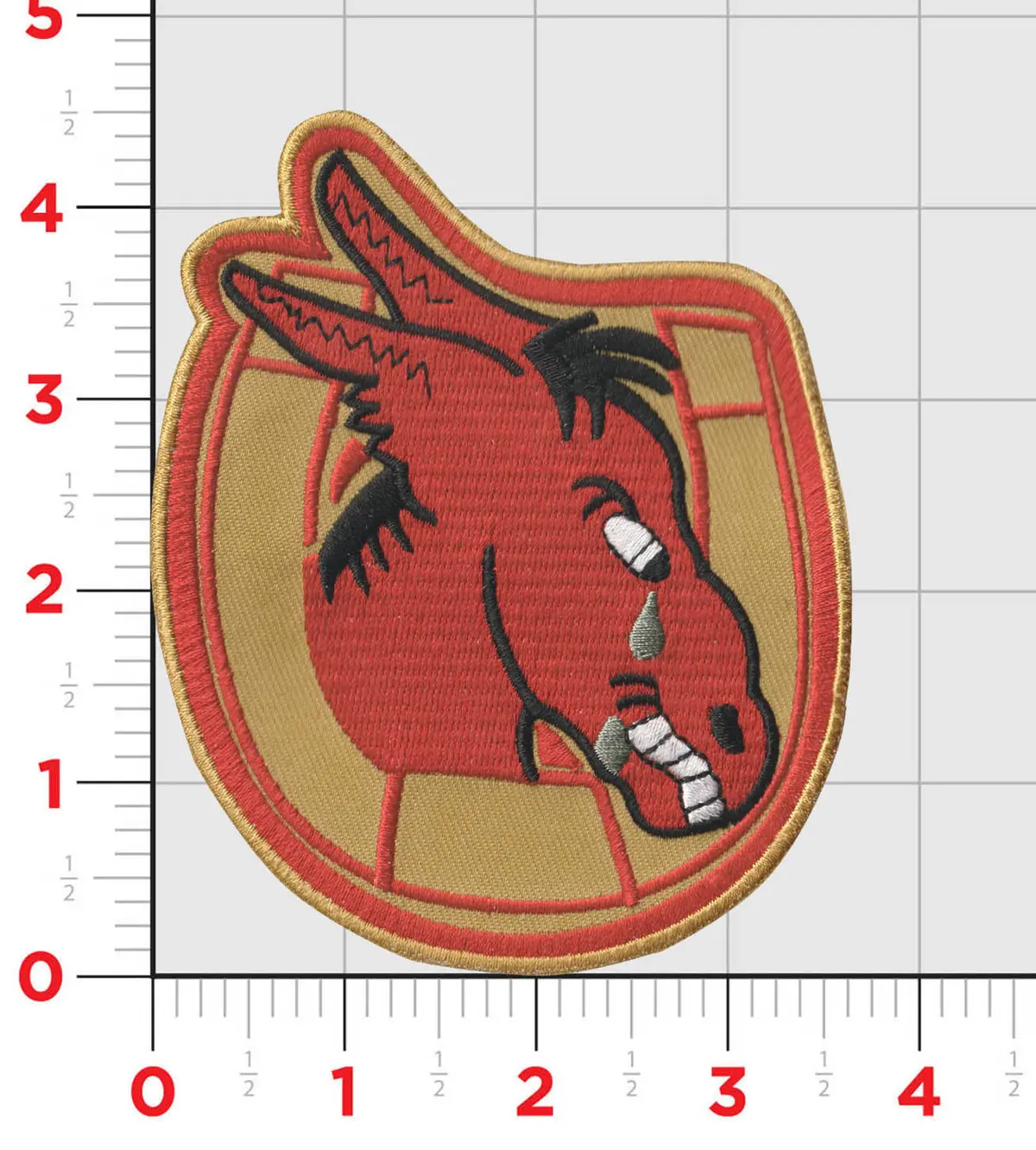 Officially Licensed Usmc Vma-132 Crying Red Asses Patch 1