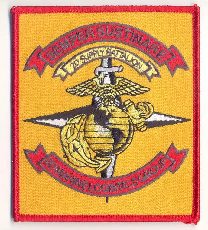 Officially Licensed Usmc 2Nd Supply Bn 2Nd Marine Logistics Group Patch 1
