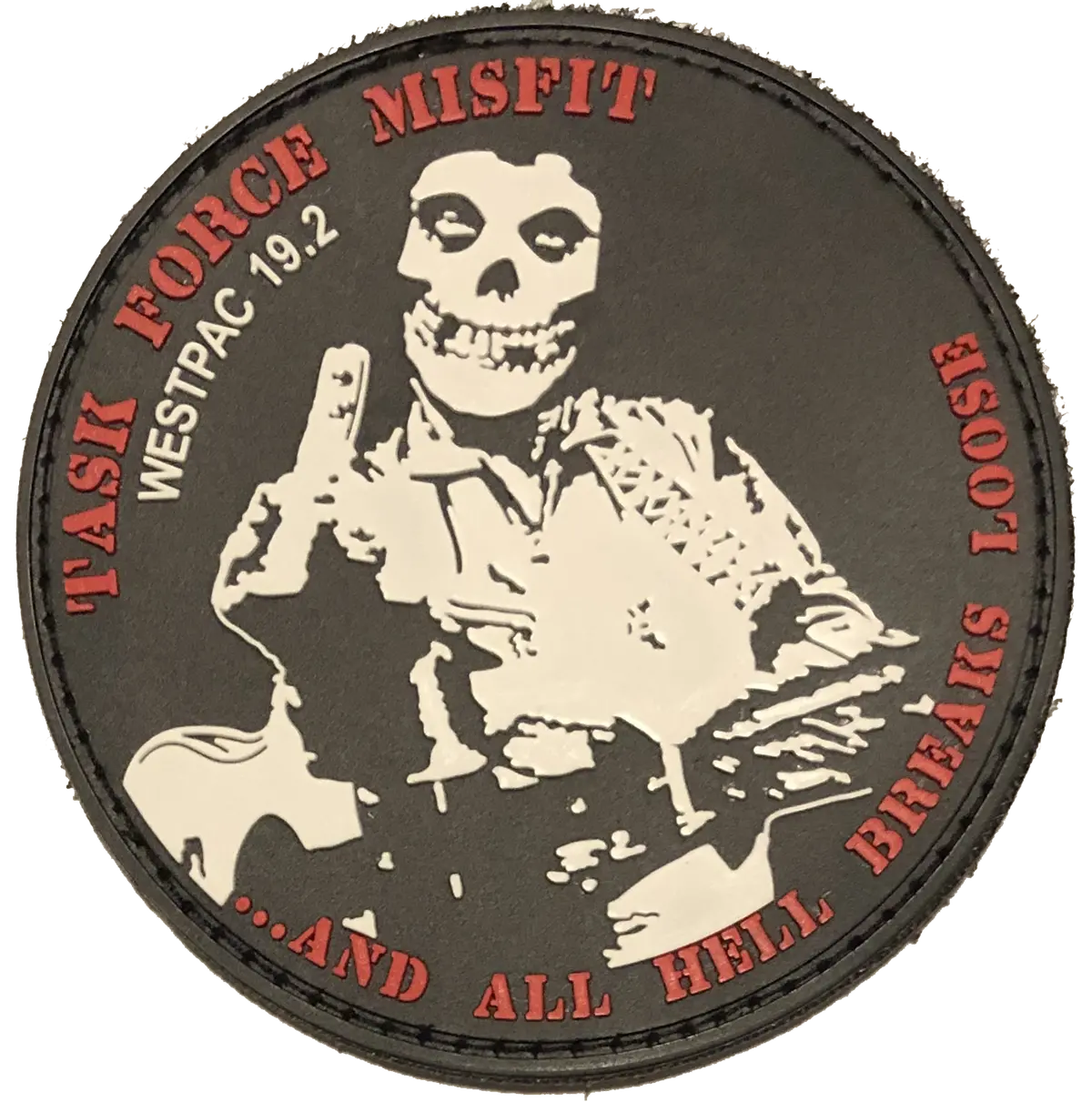 3/5 Darkhorse Tf Misfit Det B Pvc Patch 1