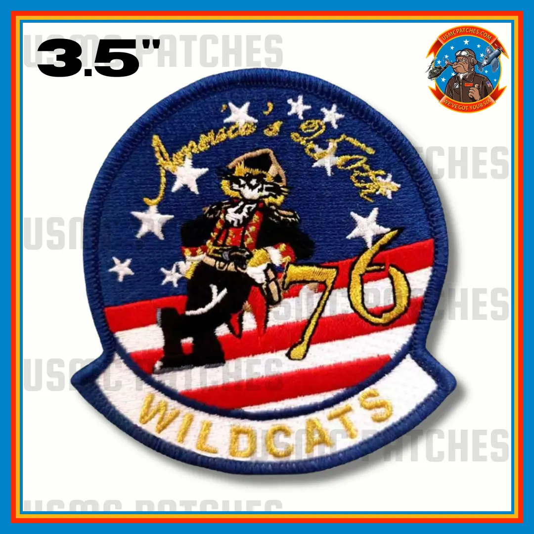 Official Vt-10 Wildcats America's 250Th Anniversary Patch 1