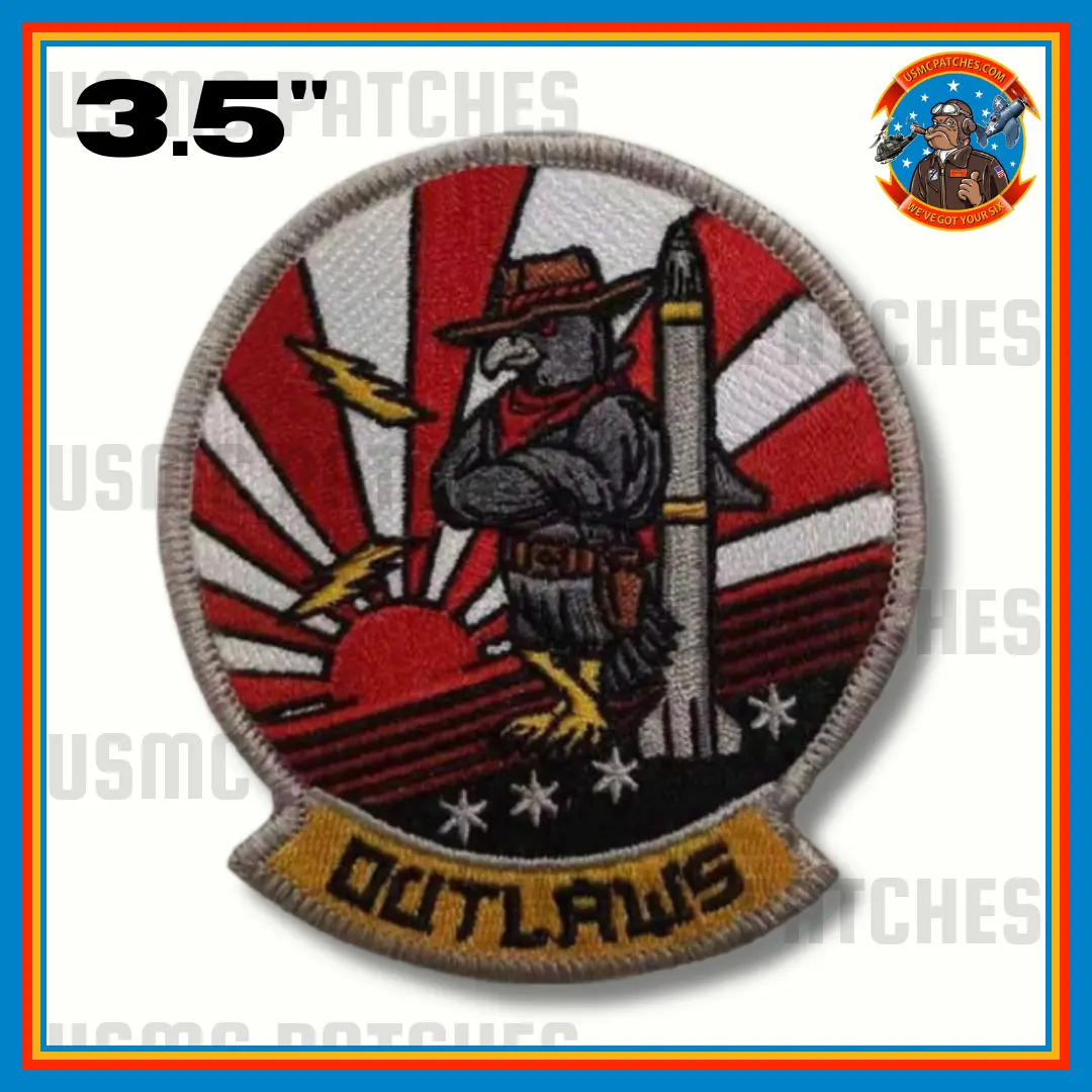 Official Vaq-141 Shadowhawks Outlaws Patch 1