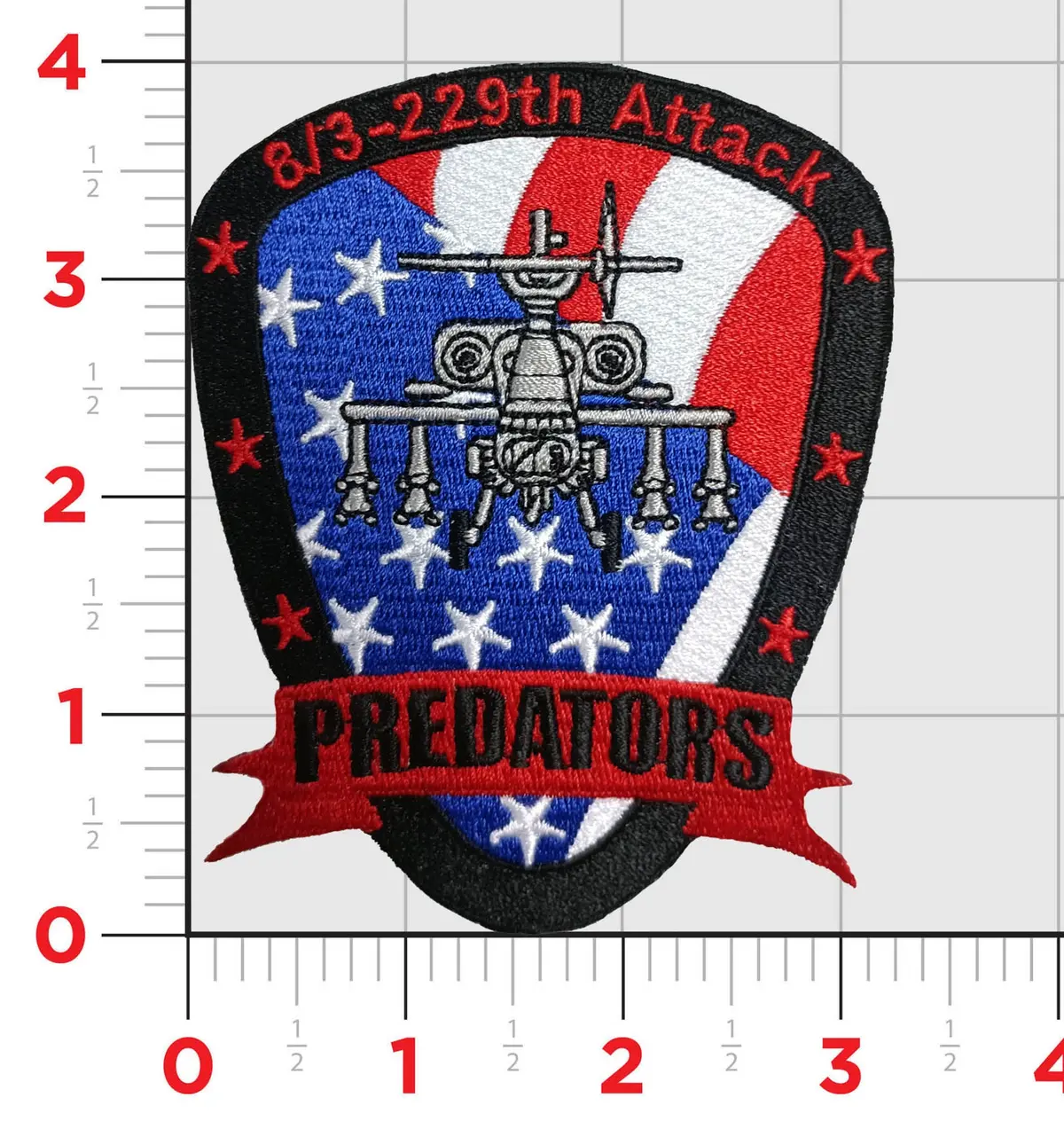 Us Army 8/3 - 229Th Attack Predators Patch 1