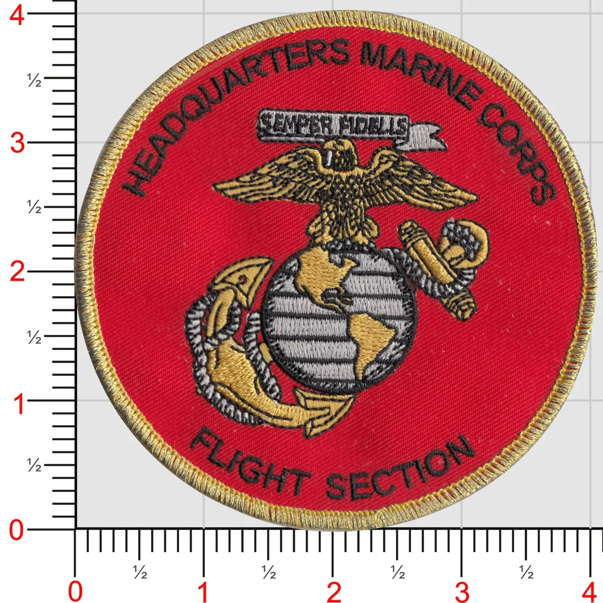 Officially Licensed Usmc Headquarters Pentagon Flight Section Patch (Pentagon) 1