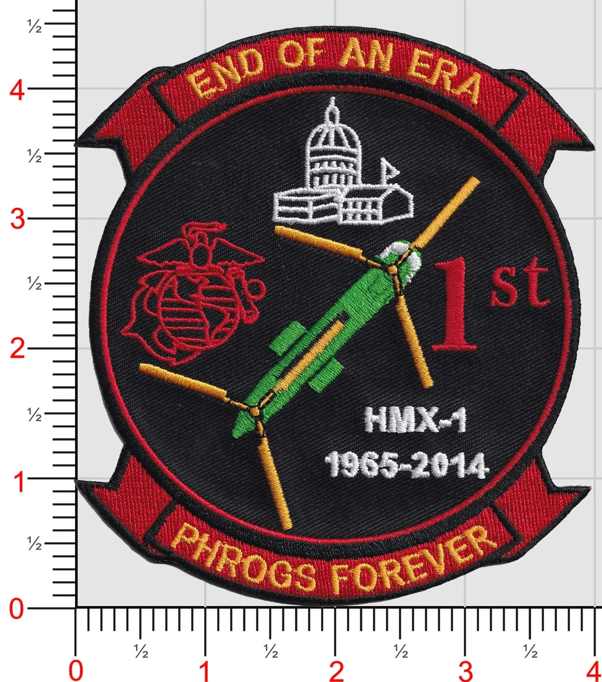 Officially Licensed Hmx-1 Nighthawks Ch-46 End Of An Era Patch 1