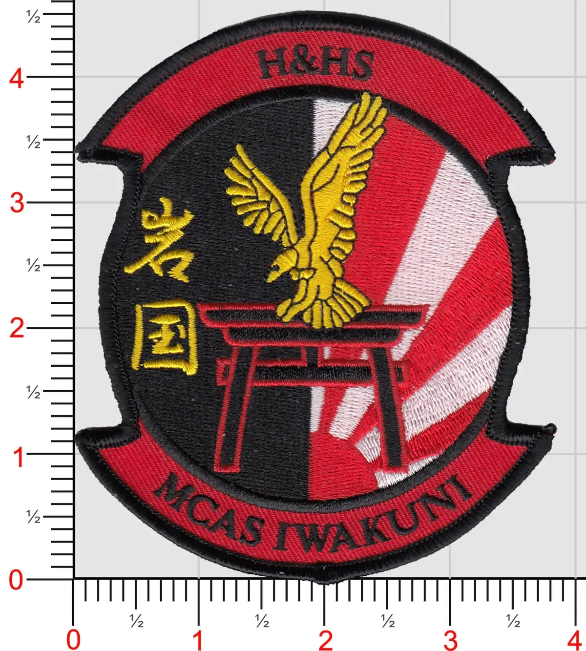 Officially Licensed Usmc H&Hs Mcas Iwakuni Patch (I) 1