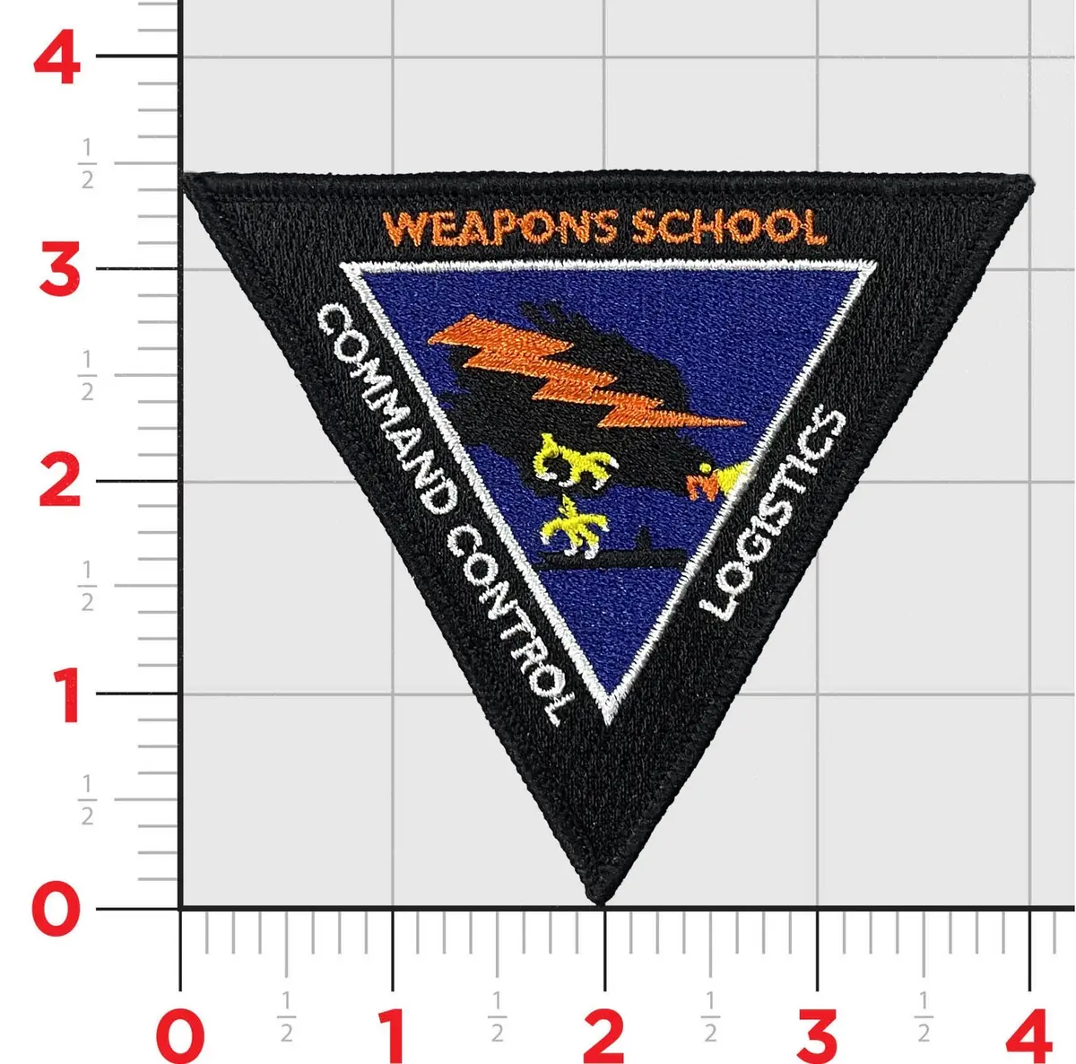 Officially Licensed E-2 Hawkeye Weapons School Command Control Logistics Patches 1