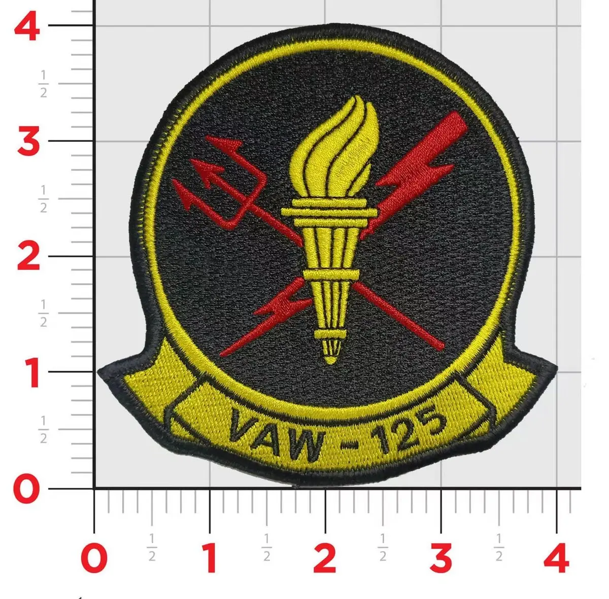 Officially Licensed Usmc Vaw-125 Tigertails Patch 1