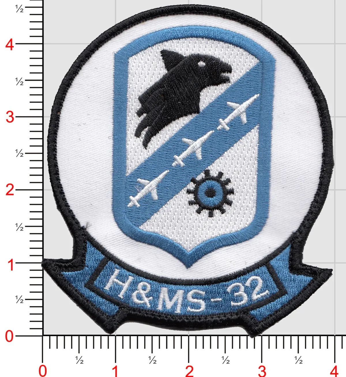 Officially Licensed Usmc H&Ms 32 Patch 1