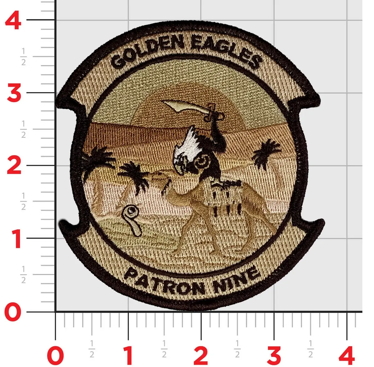 Official Vp-9 Golden Eagles Desert Patch 1