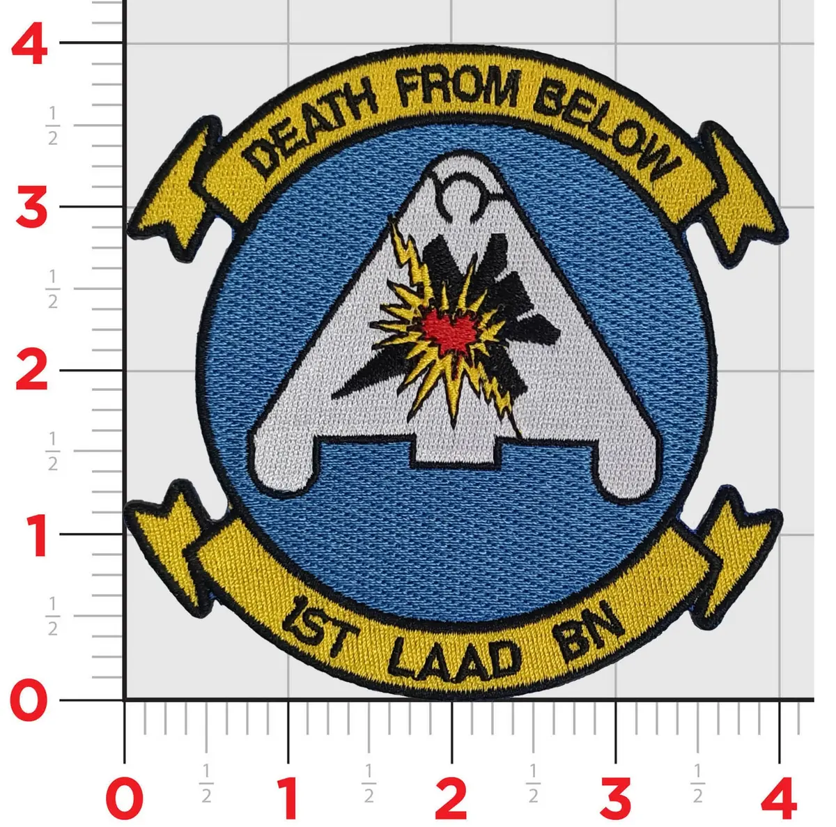 Officially Licensed 1St Laad Low Altitude Air Defense Battalion Patch 1