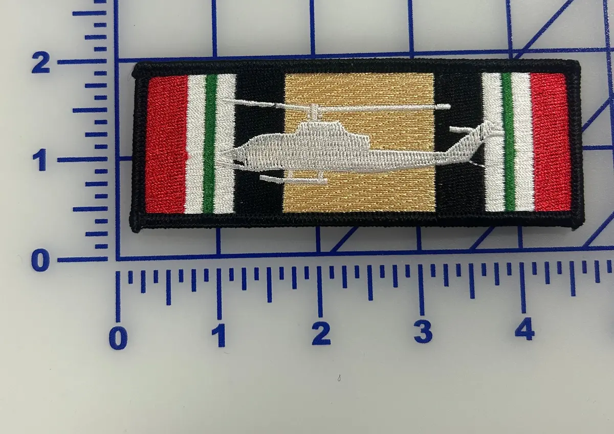 Uh-1 Iraq Ribbon Patch 1