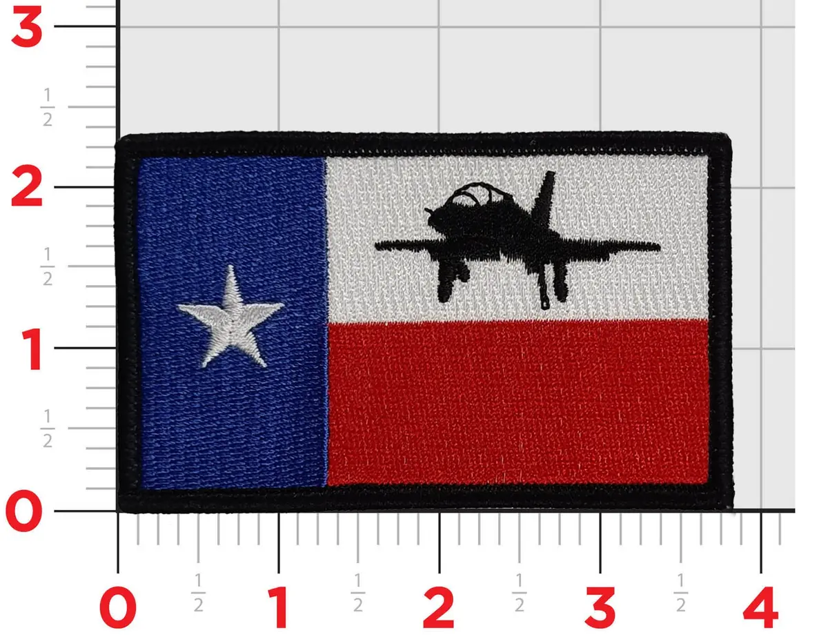 Texas T-45 Goshawk Flag Patch 1