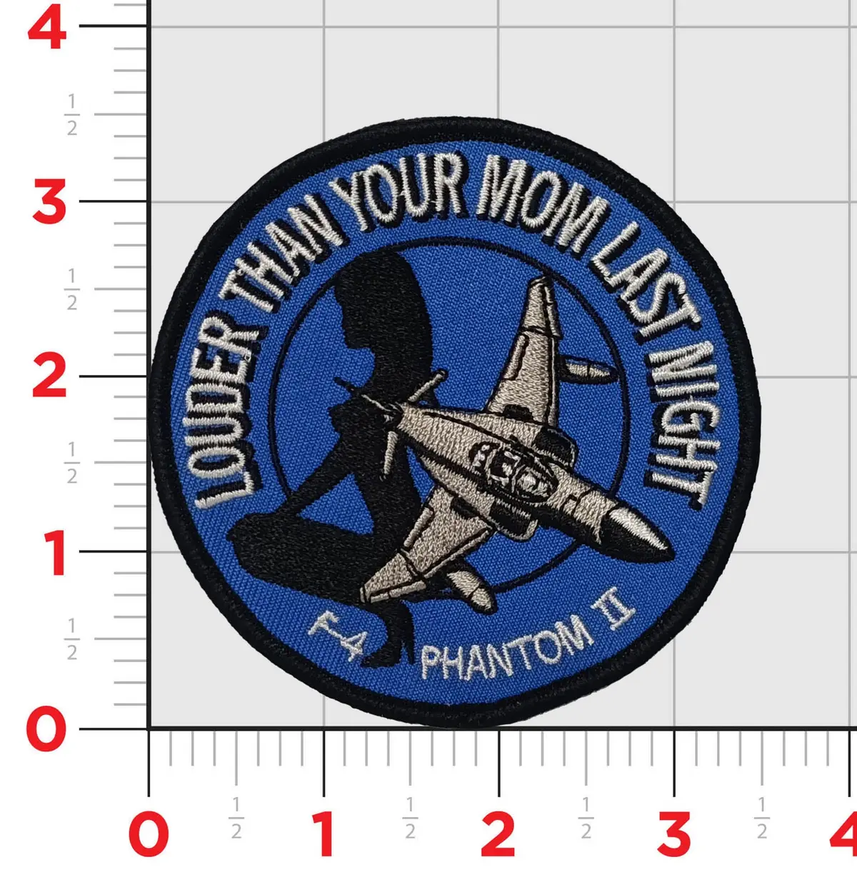 F-4 Phantom Ii Louder Than Your Mom Last Night Patch 1