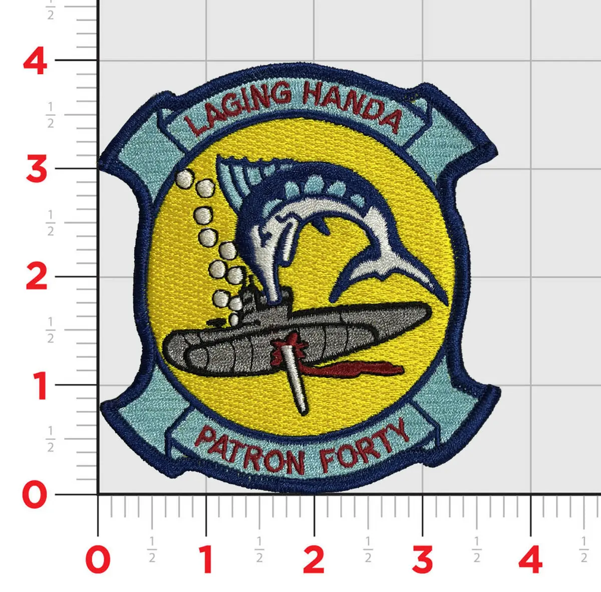 Officially Licensed Us Navy Vp-40 Fighting Marlins 2023 Squadron Patch 1
