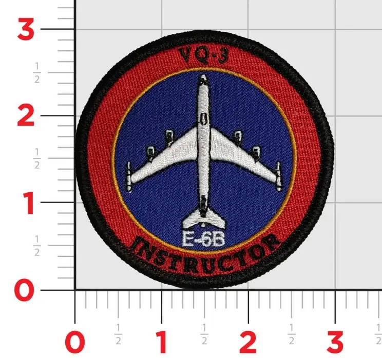 Official Vq-3 Ironmen E-6B Shoulder Patches 1
