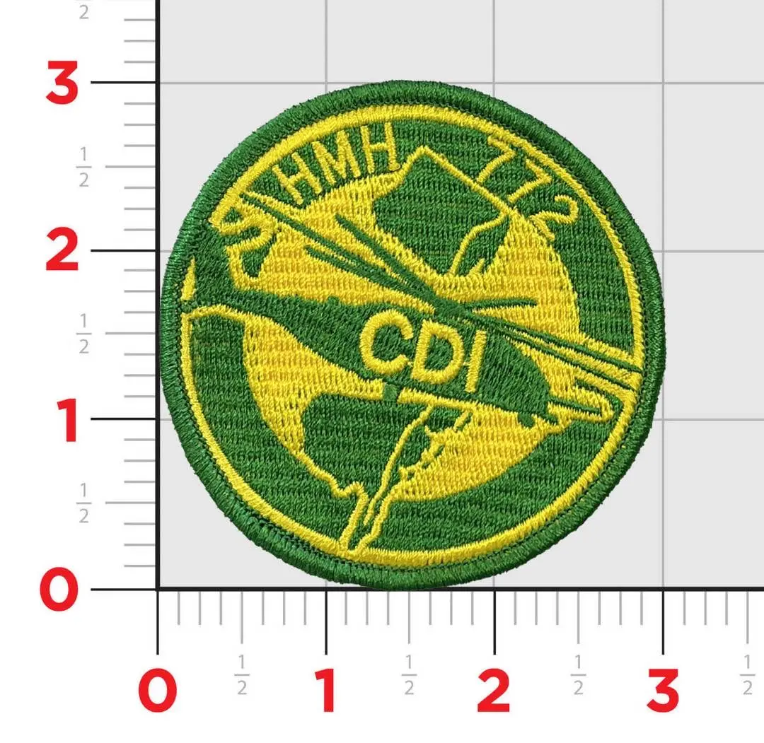 Official Hmh-772 Hustlers Flightline Qual Patches 2