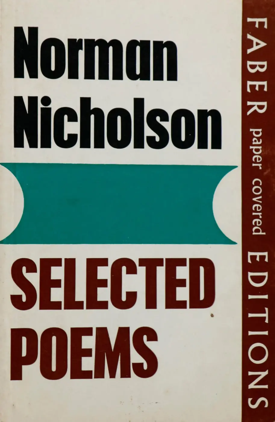Nicholson, Norman: Selected Poems [Used Paperback] 1