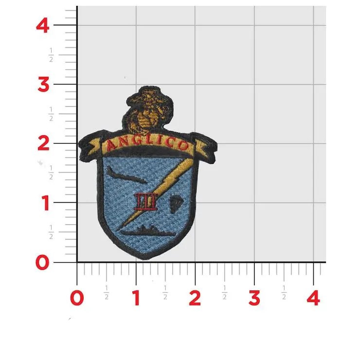 Officially Licensed Usmc 3Rd Anglico Patch 1