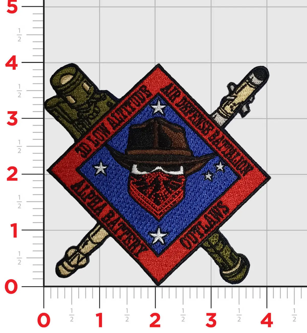 Alpha Battery 3Rd Laad Low Altitude Air Defense Outlaws Patch 1