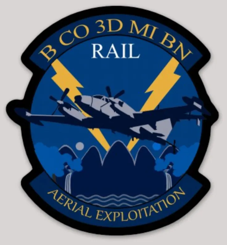 Official 3Rd Mi Military Intelligence Battalion Rail Sticker 1