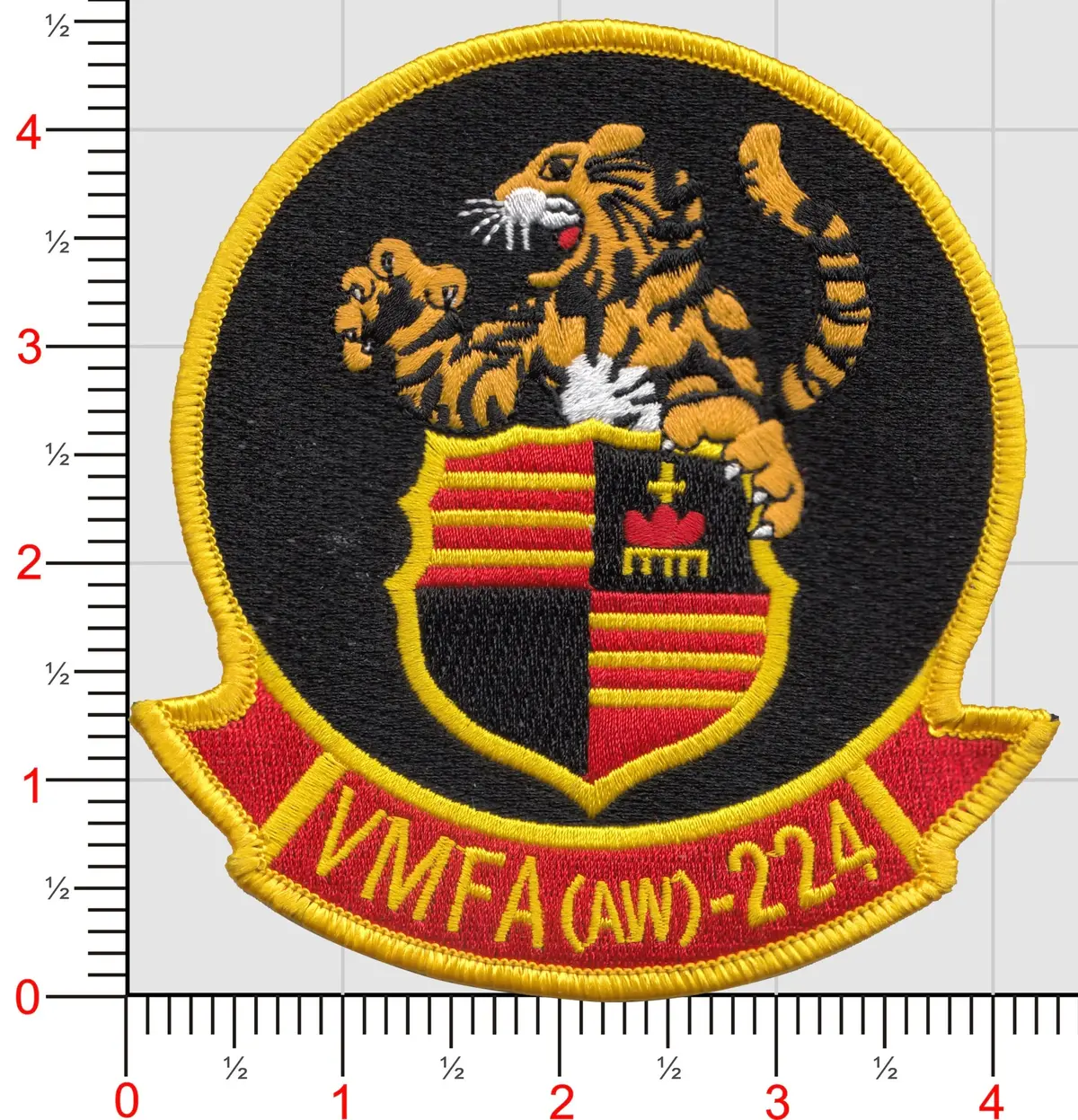 Officially Licensed Usmc Vmfa(Aw)-224 Bengals Patch 1