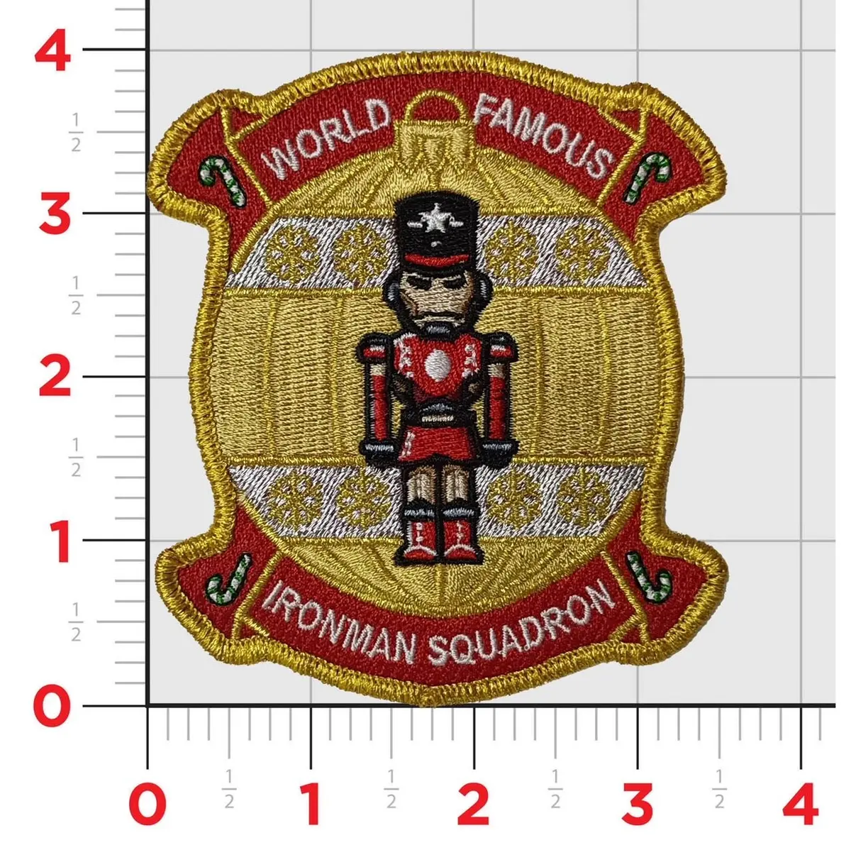 Official Vq-3 Ironmen Christmas Patch 3
