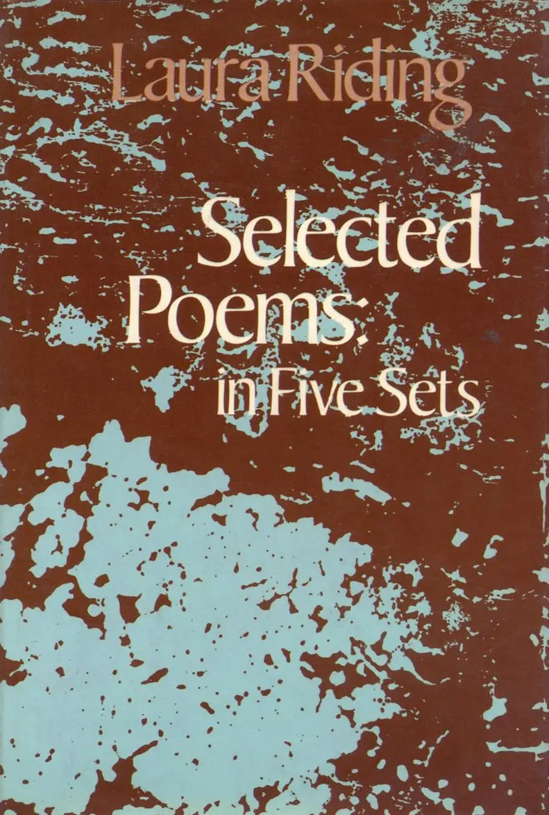 Riding, Laura: Selected Poems: In Five Sets [Used Paperback] 1