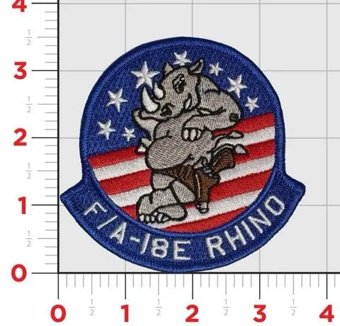 Us Navy F/A-18 Rhino E/F Shoulder Patches 1