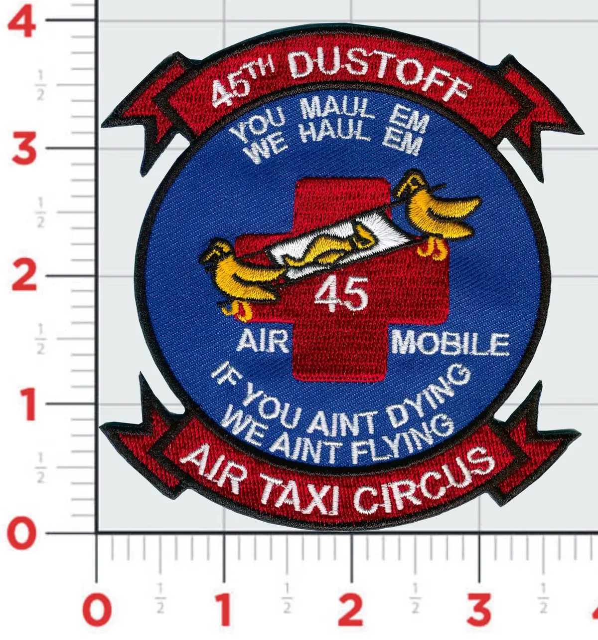 Us Army 45Th Dustoff Chest Patch 1