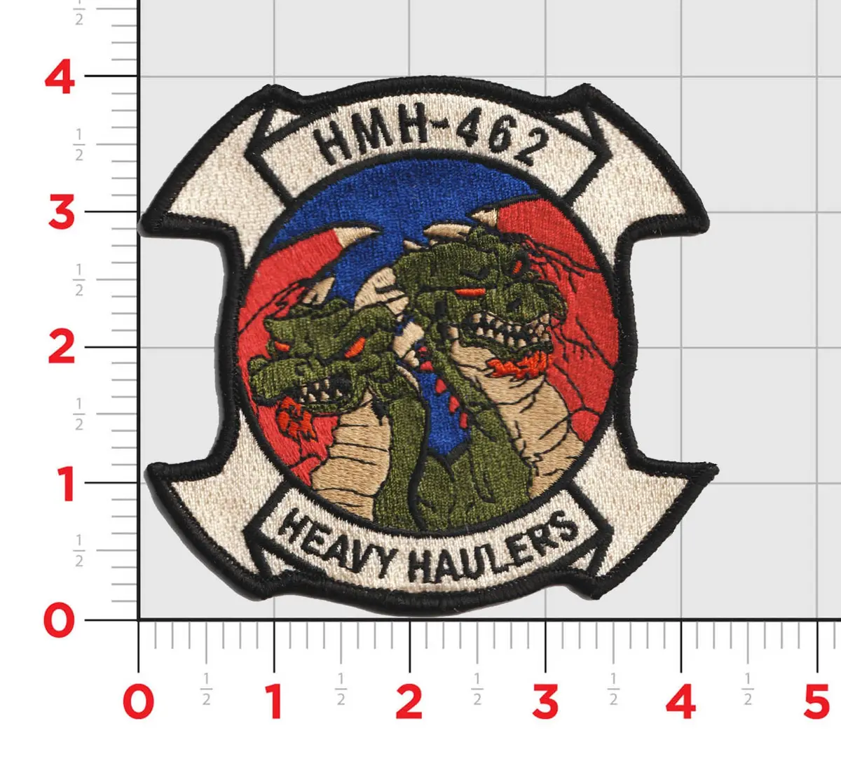 Officially Licensed Usmc Hmh-462 Heavy Haulers Patch 1