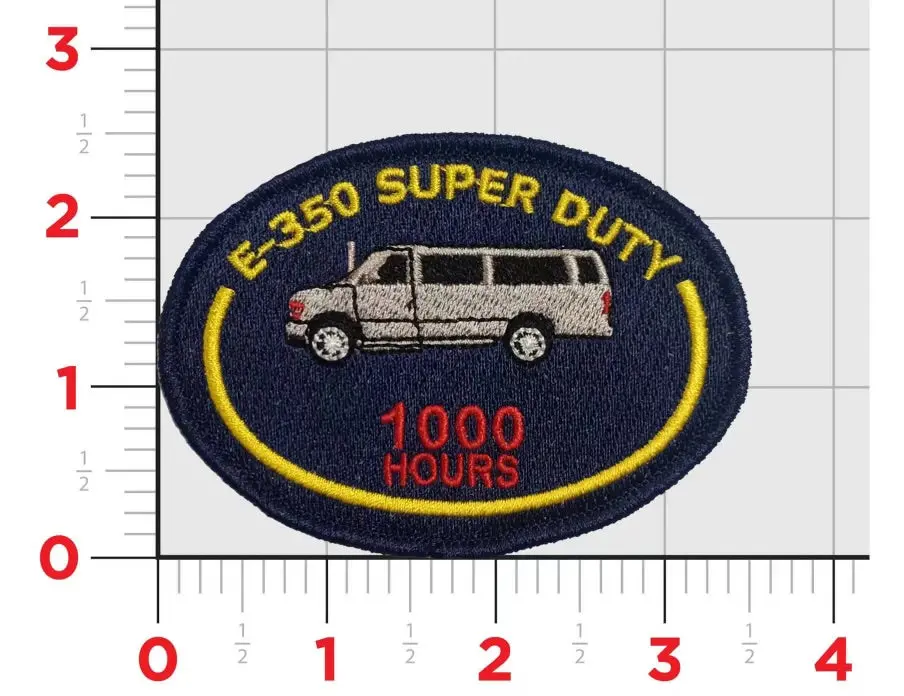Duty Driver E-350 1000 Hour Patch 1