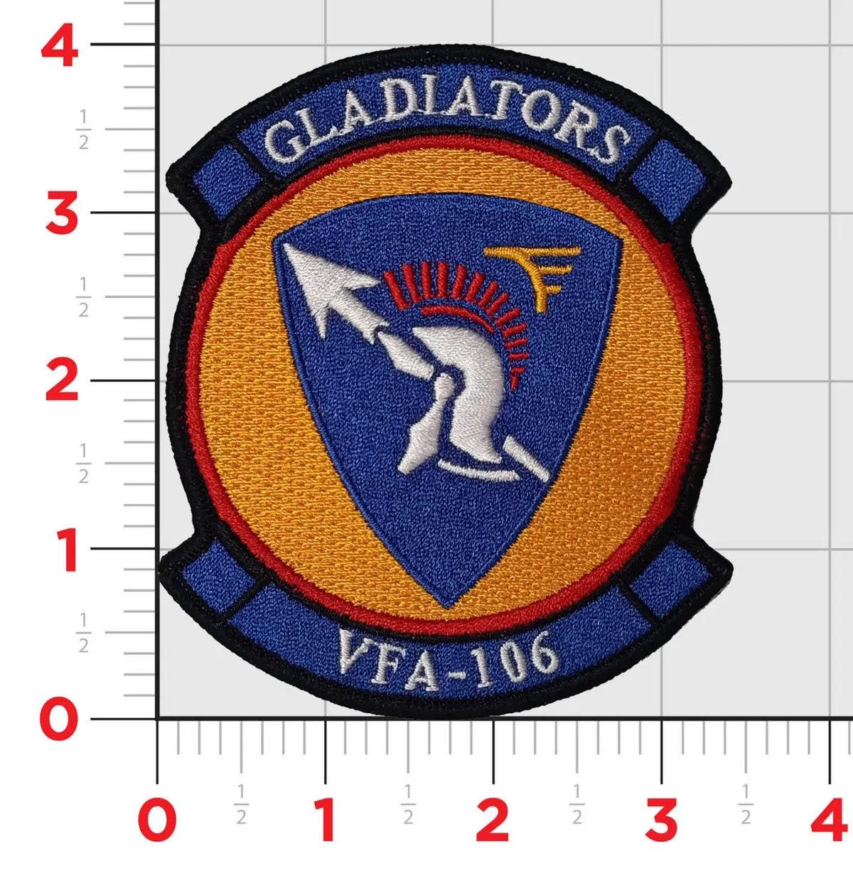 Officially Licensed Us Navy Vfa-106 Gladiators Patch 1