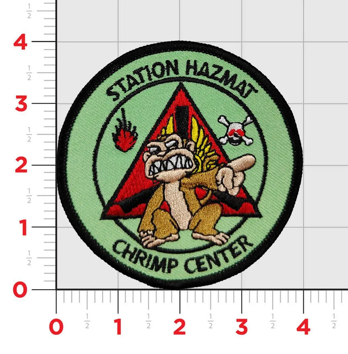 New River Hazmat Chrimp Center Patches 1