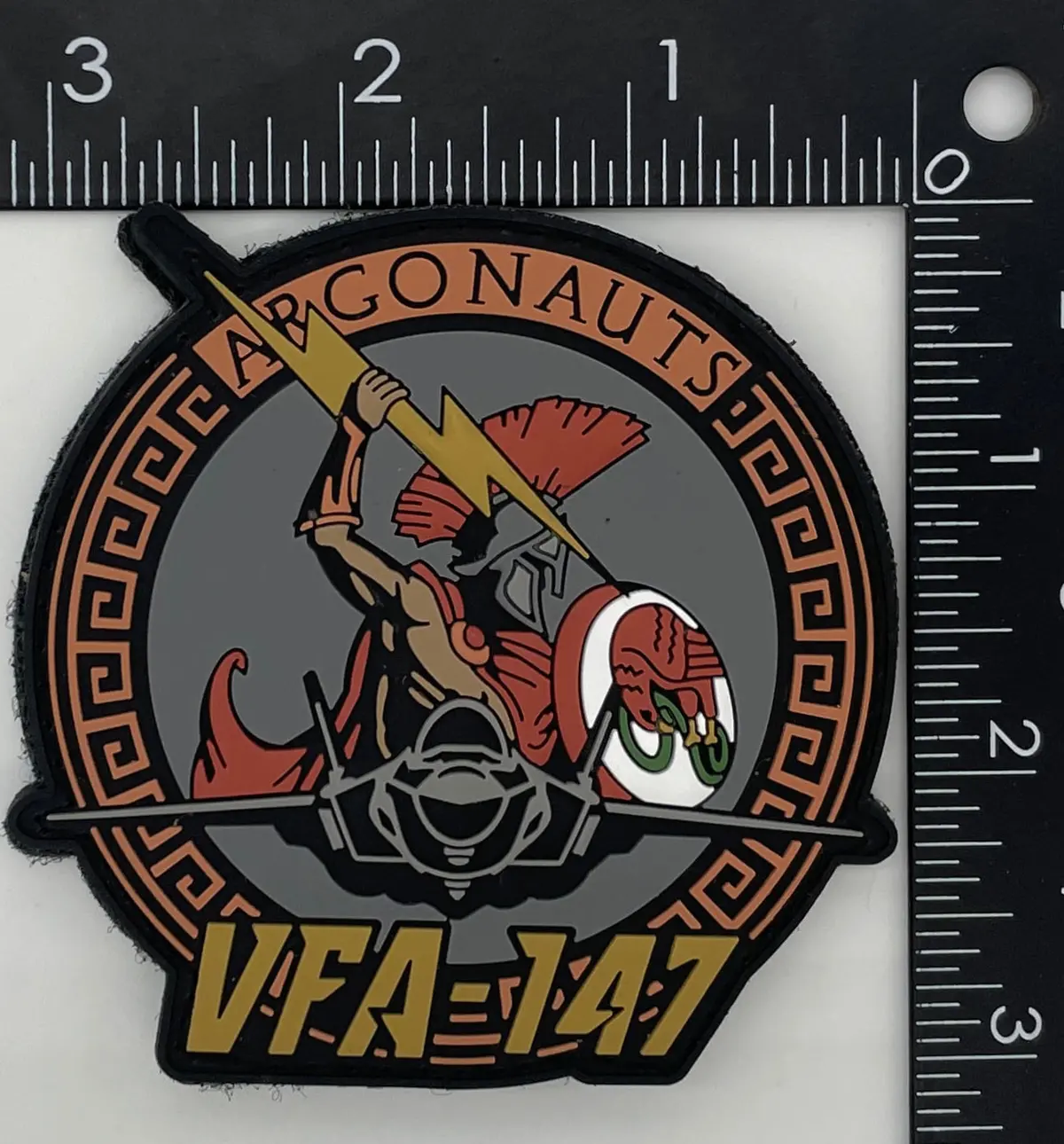 Official Vfa-147 Argonauts Pvc Shoulder Patches 1