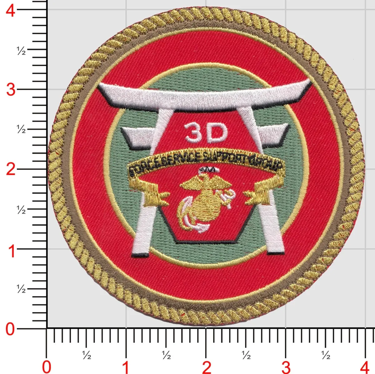 Officially Licensed Usmc 3Rd Force Service Support Group 1