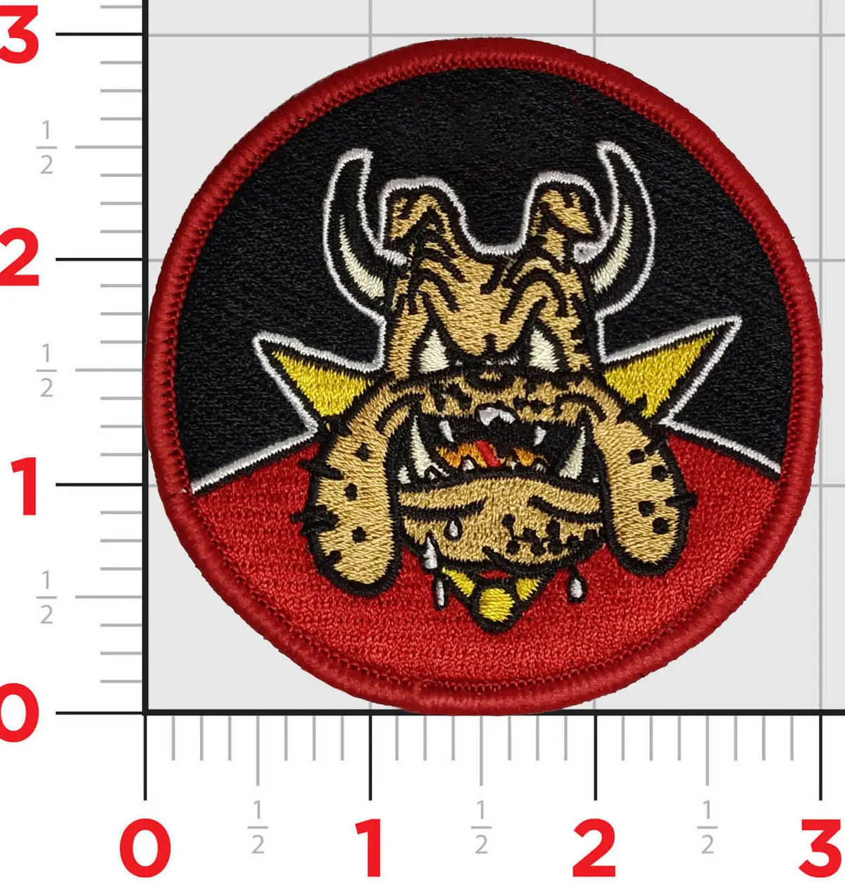 Official Hmla-367 Scarface Devil Dog Shoulder Patch 1