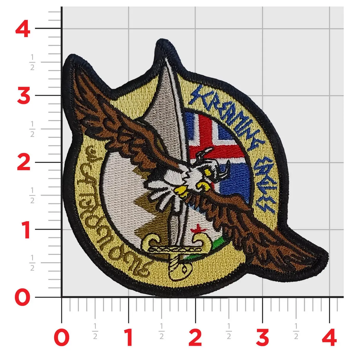 Official Vp-1 Screaming Eagles 2023 Det Patch 1