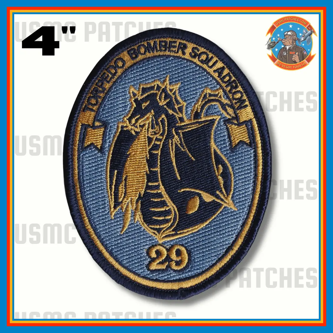 Officially Licensed Us Navy Vs-29 Dragonfires Legacy Squadron Patch 1